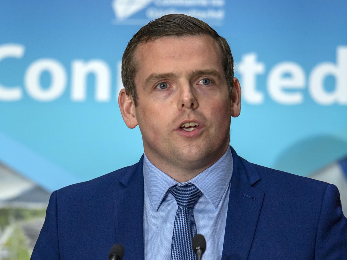 Scottish Tory leader Douglas Ross self-isolating in hotel after Covid contact 