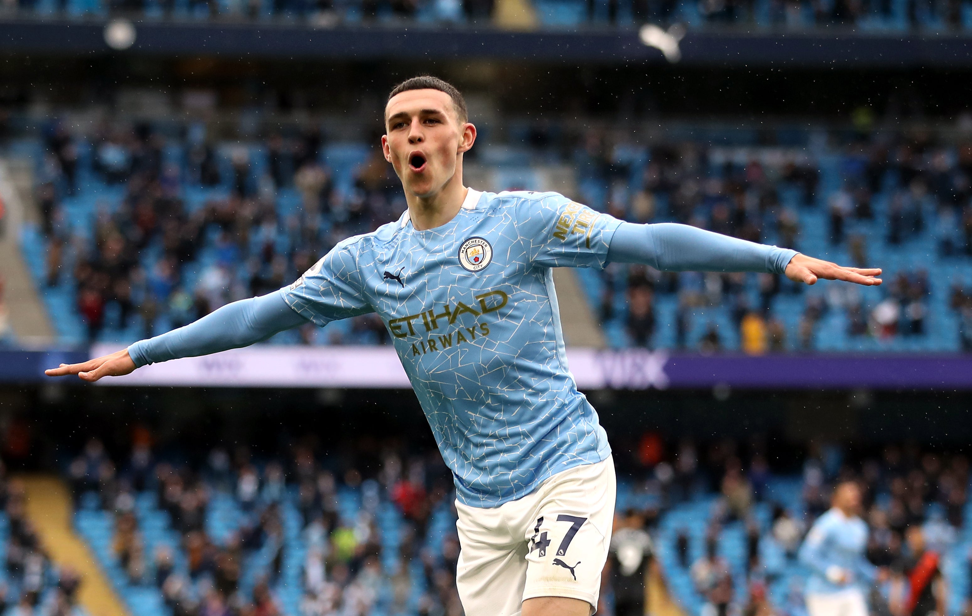 Phil Foden could claim a PFA awards double on Sunday