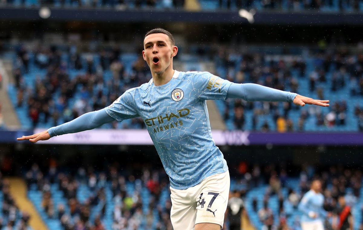 Phil Foden in contention for two Professional Footballers’ Association awards