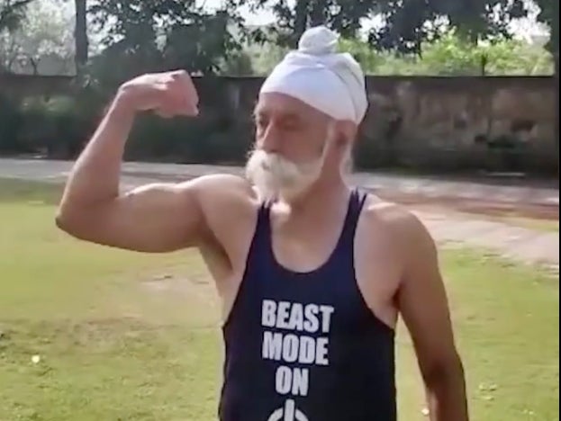 76 Year Old Man Bodybuilder