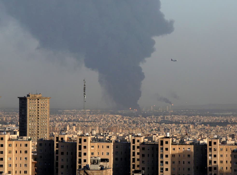 IRAN INCENDIO