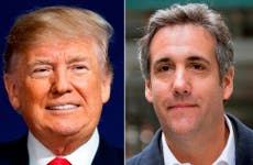 Trump and Michael Cohen reach settlement over $1.3m in unpaid legal bills