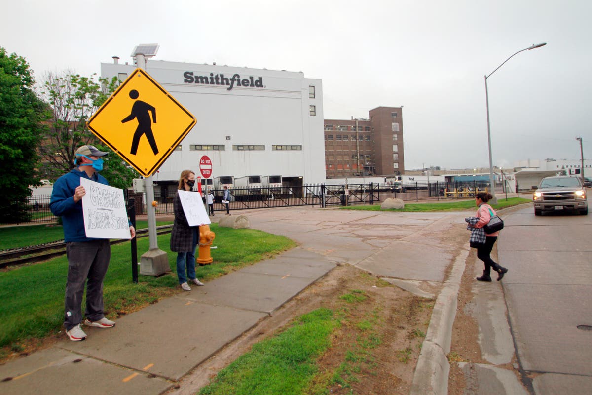 Union vote authorizes strike at South Dakota pork plant Virginia Sioux Falls United Food and Commercial Workers Union Donald Trump JBS