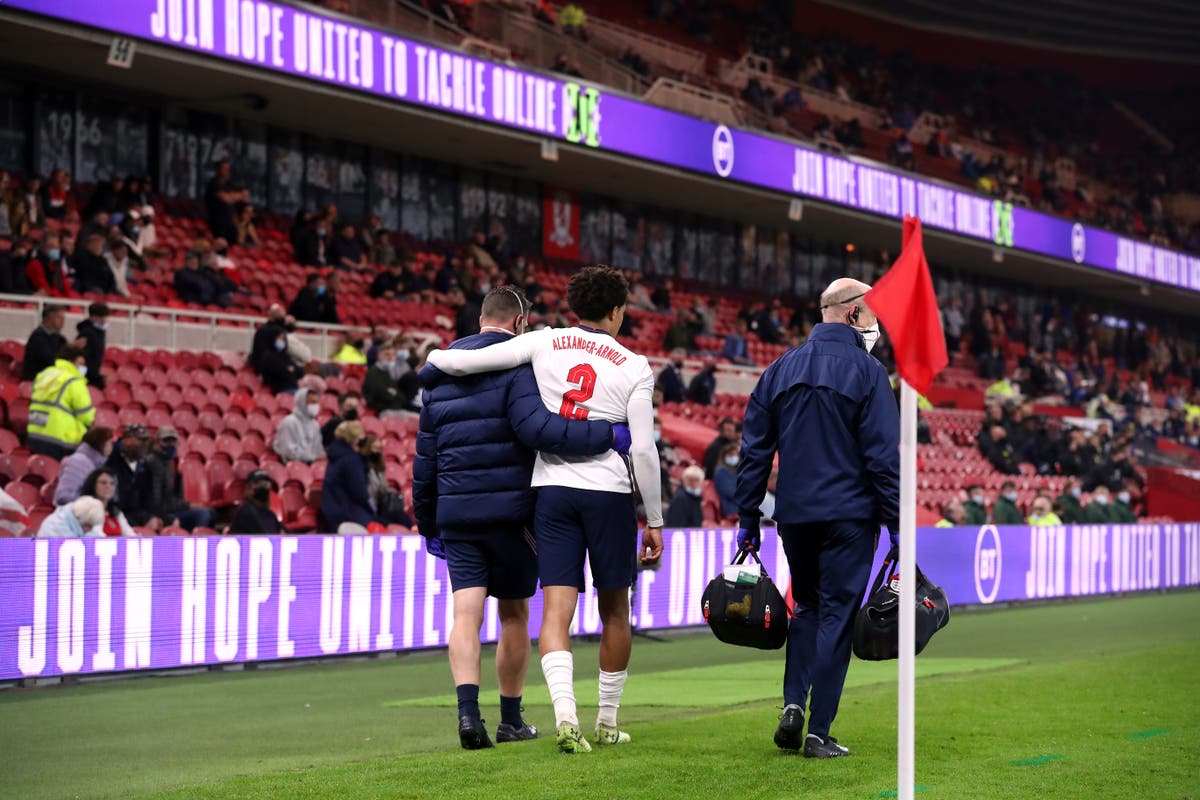 A Steady Display Before Limping Off Trent Alexander Arnold S England Return The Independent A Steady Display Before Limping Off Trent Alexander Arnold S England Return The Independent