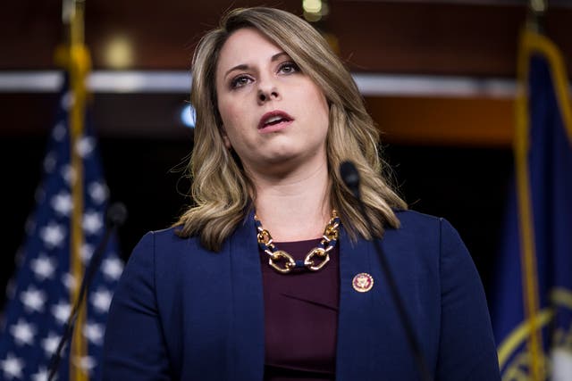 <p>Former Rep. Katie Hill has been ordered to pay more than $100,000 to the Daily Mail in attorneys’ fees</p>