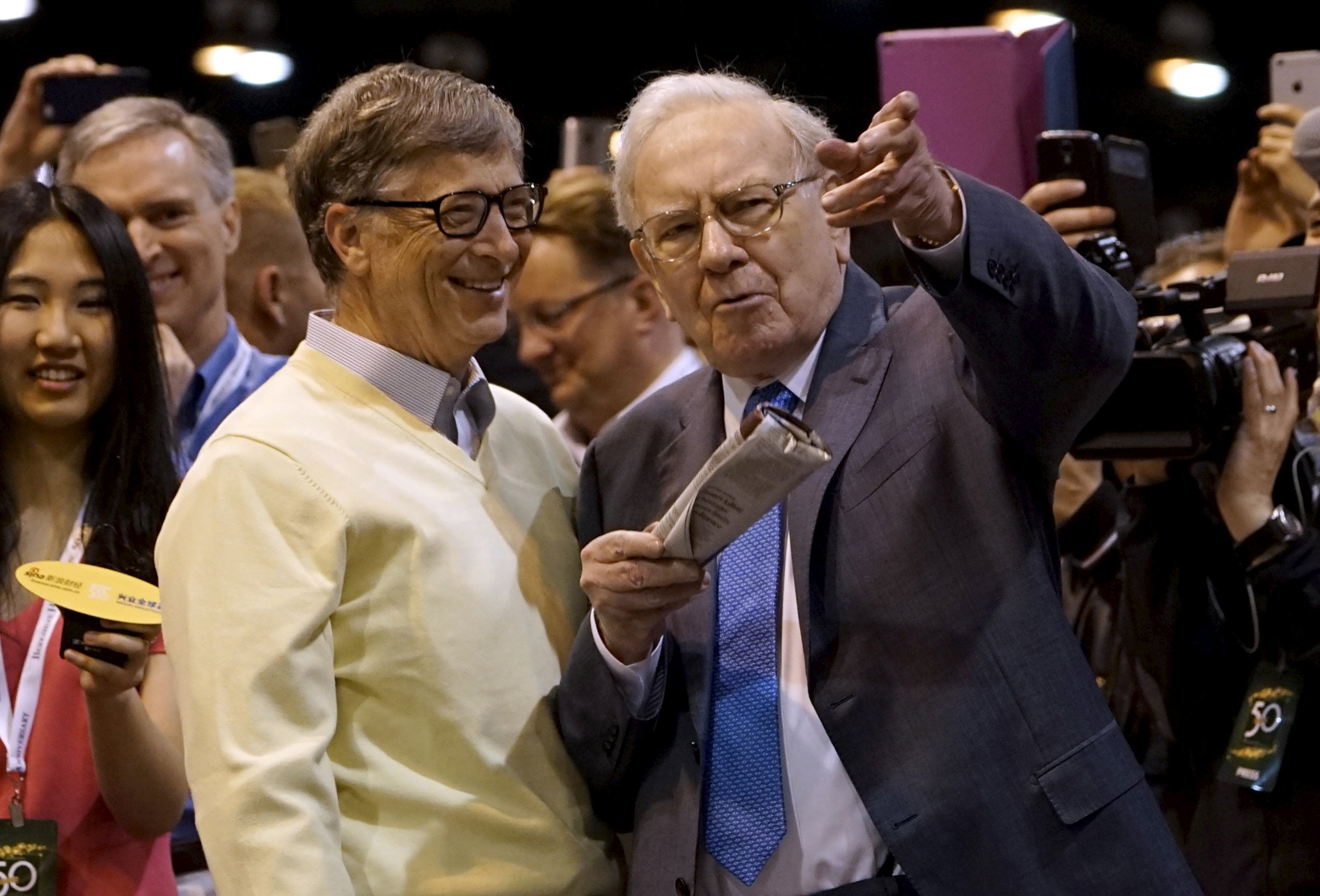 Bill Gates and Warren Buffet have been friends for more than 30 years