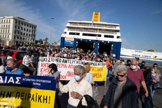 Greece Ferry Strike