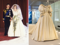 Princess Diana’s wedding dress is now on display at Kensington Palace