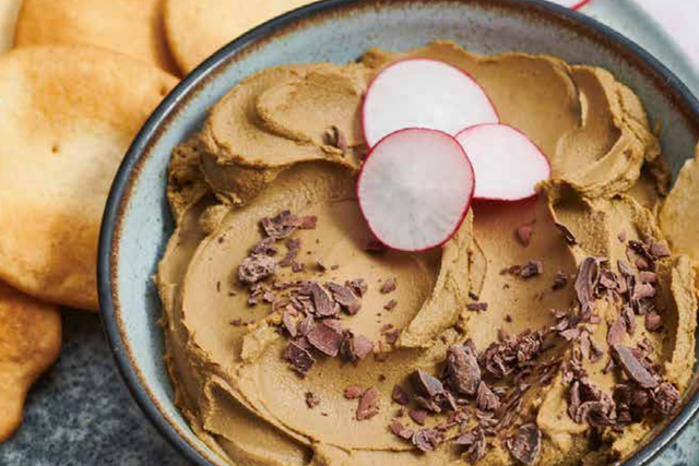 <p>Chocolate chicken liver pate: a wonderful starter on its own, or spread it on crackers and serve as a canape</p>
