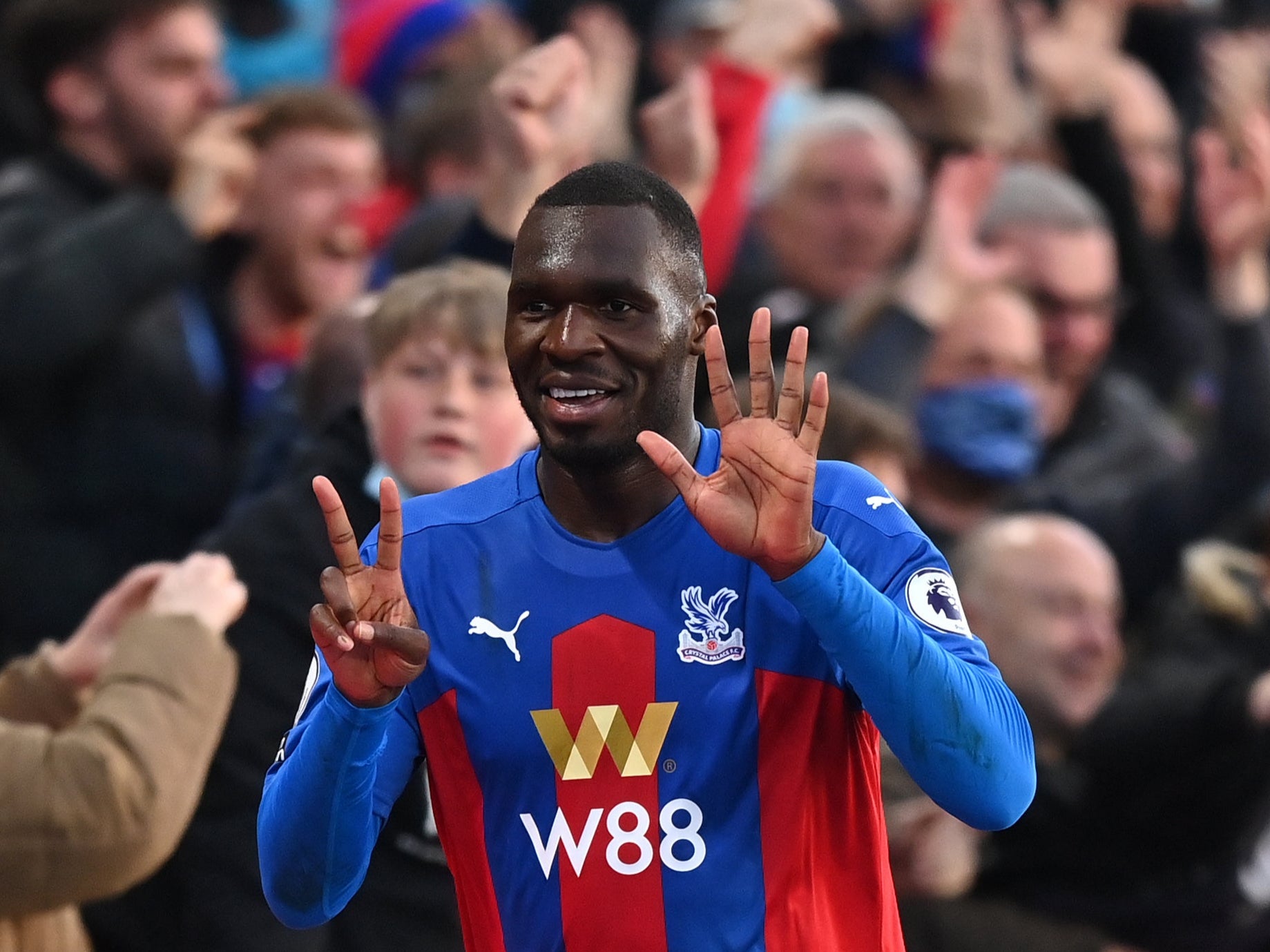 Christian Benteke has been with Crystal Palace for five years