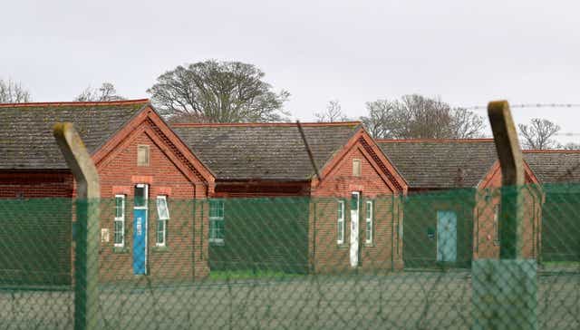 <p>The men were housed at Napier Barracks in Folkestone, Kent (pictured)</p>