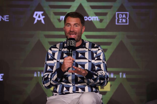 <p>Eddie Hearn’s Matchroom has signed a huge deal with DAZN</p>