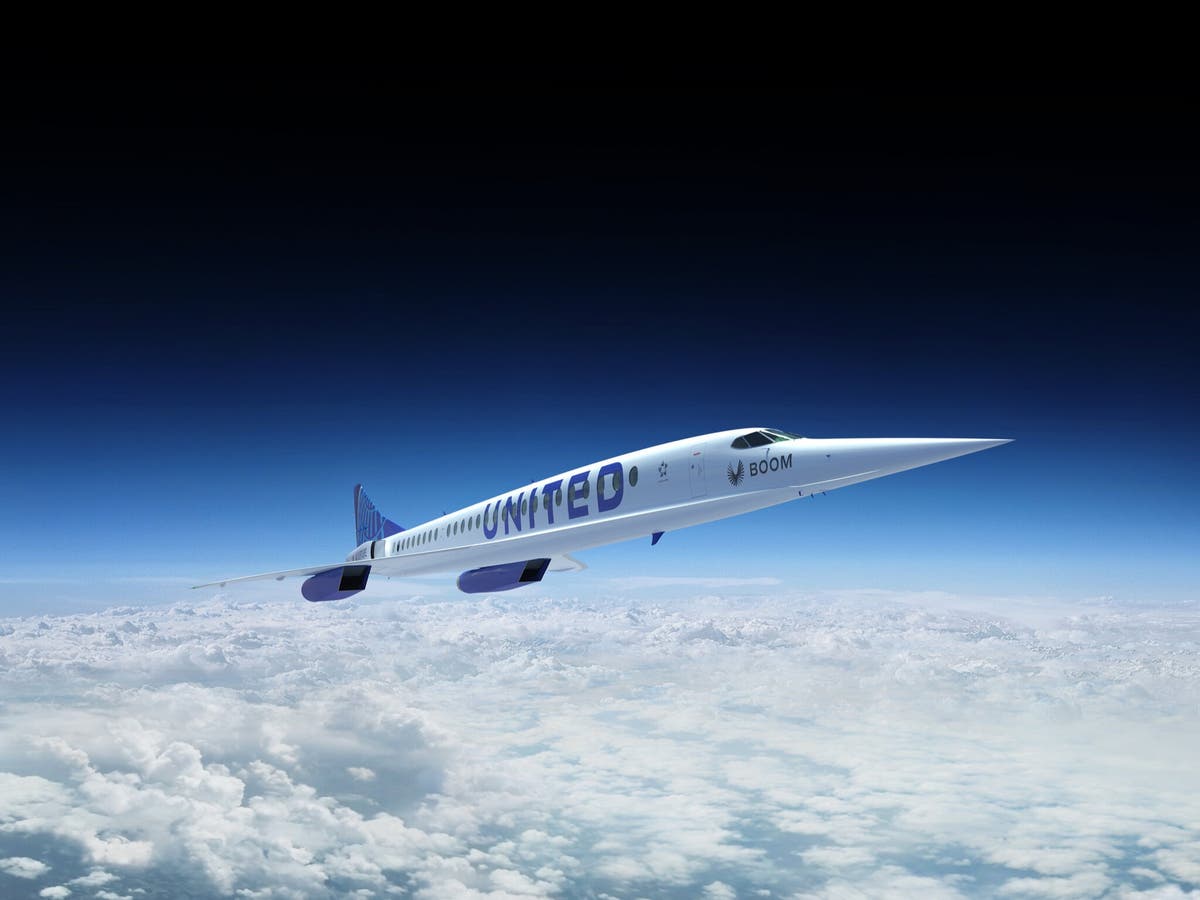 United Airlines buys 1,300mph supersonic planes capable of flying from New York to London in under four hours