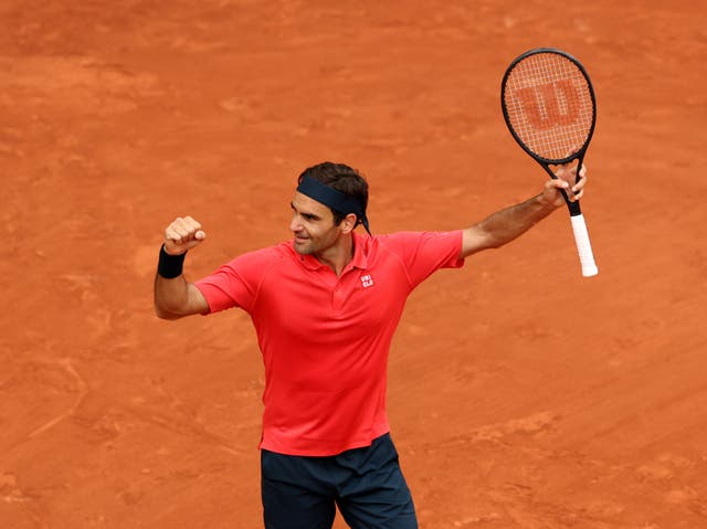 <p>2009 French Open champion Roger Federer</p>