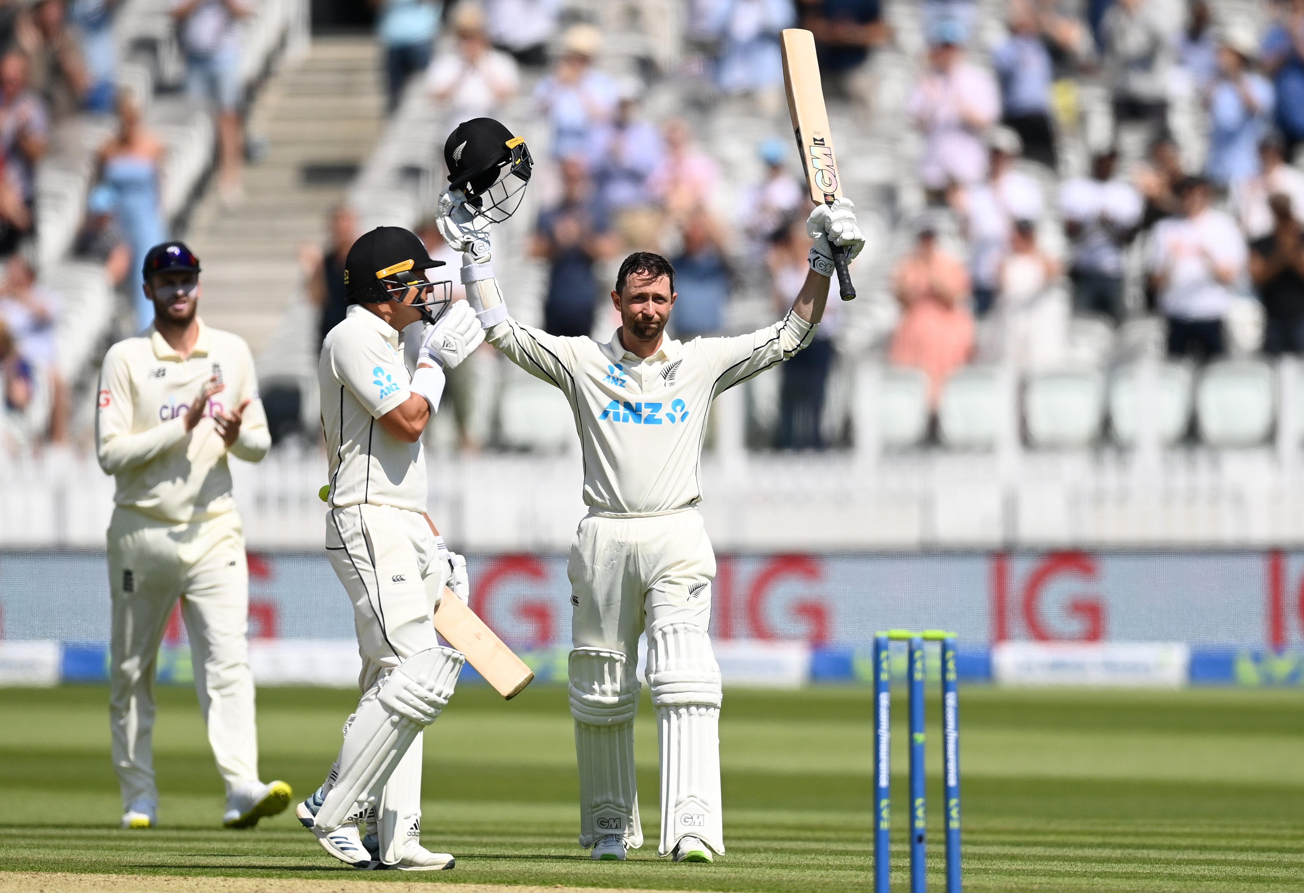 Devon Conway reached a double-century for New Zealand