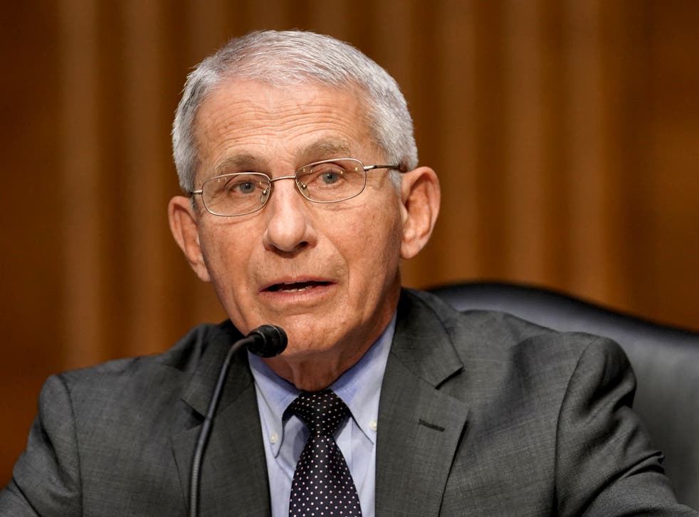 <p>El Dr. Anthony Fauci, director del Instituto Nacional de Alergias y Enfermedades Infecciosas, habla durante un Comité Senatorial de Salud, Educación, Trabajo y Pensiones.</p>