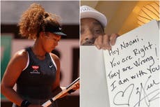 ‘They are wrong’: Will Smith supports Naomi Osaka following French Open exit
