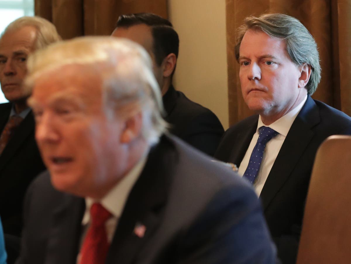 Trump news live: Latest updates as Don McGahn to testify to Congress