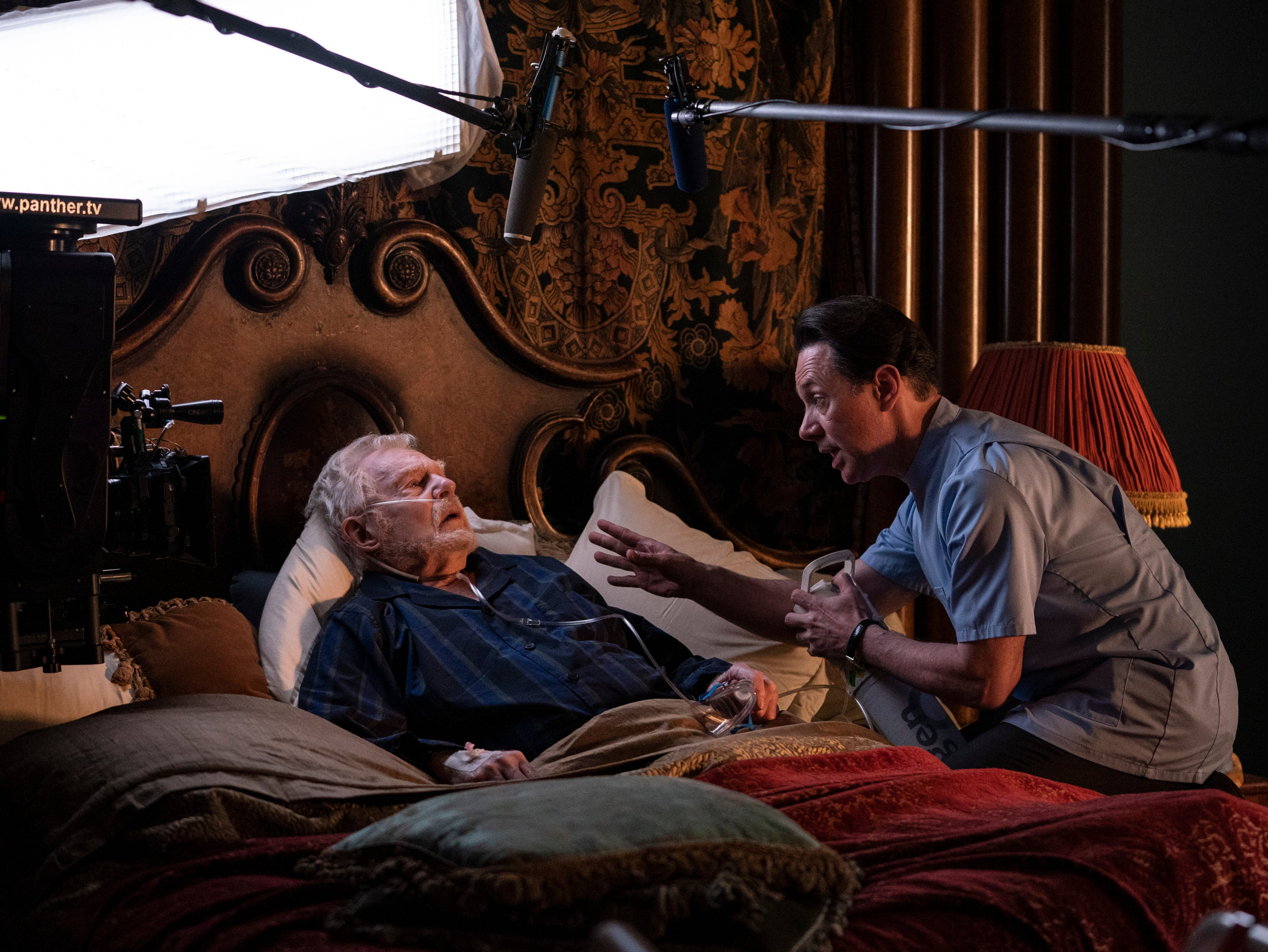 Jacobi, who appears here with Reece Shearsmith, is bedridden for much of his Inside No 9 episode