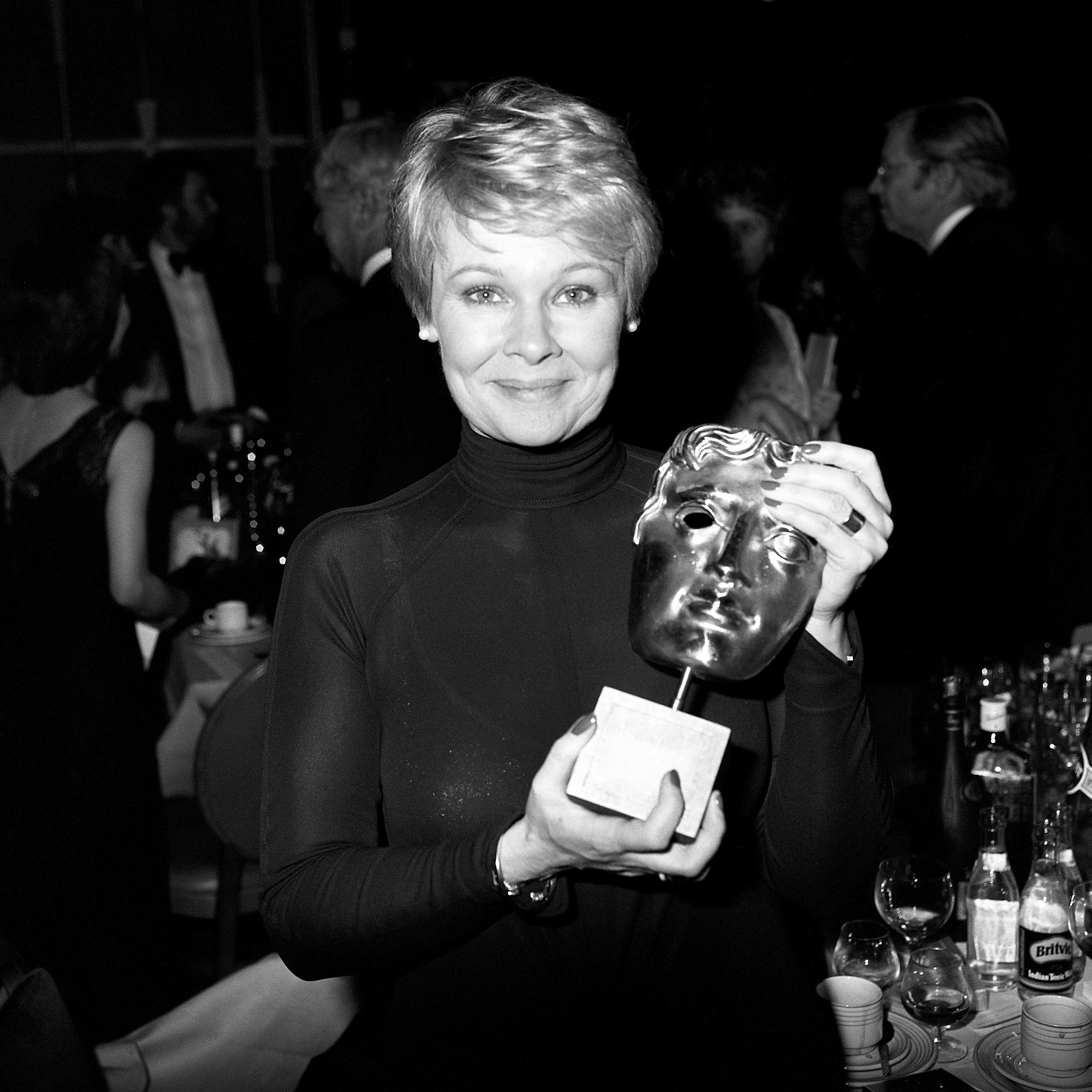 Judi Dench at the 1982 BAFTA TV Awards