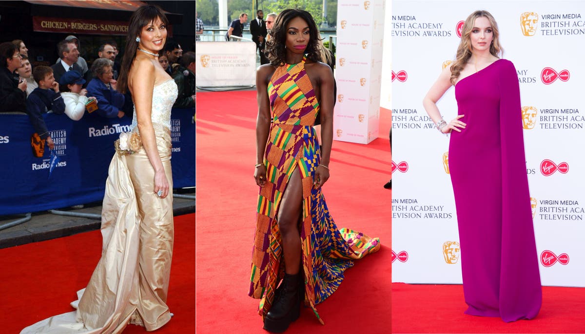 Bafta Television Awards: From Judi Dench to Michaela Coel &ndash; incredible fashion looks from the archive