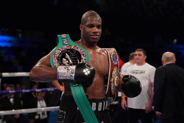 <p>Daniel Dubois is back in action this weekend (Tess Derry/PA)</p>