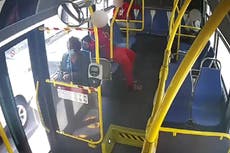 Video shows teenager setting woman’s hair on fire on San Francisco bus