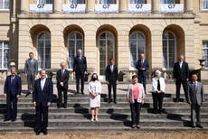 G7 leaders strike ‘historic agreement’ to force internet giants to pay more tax, Rishi Sunak announces