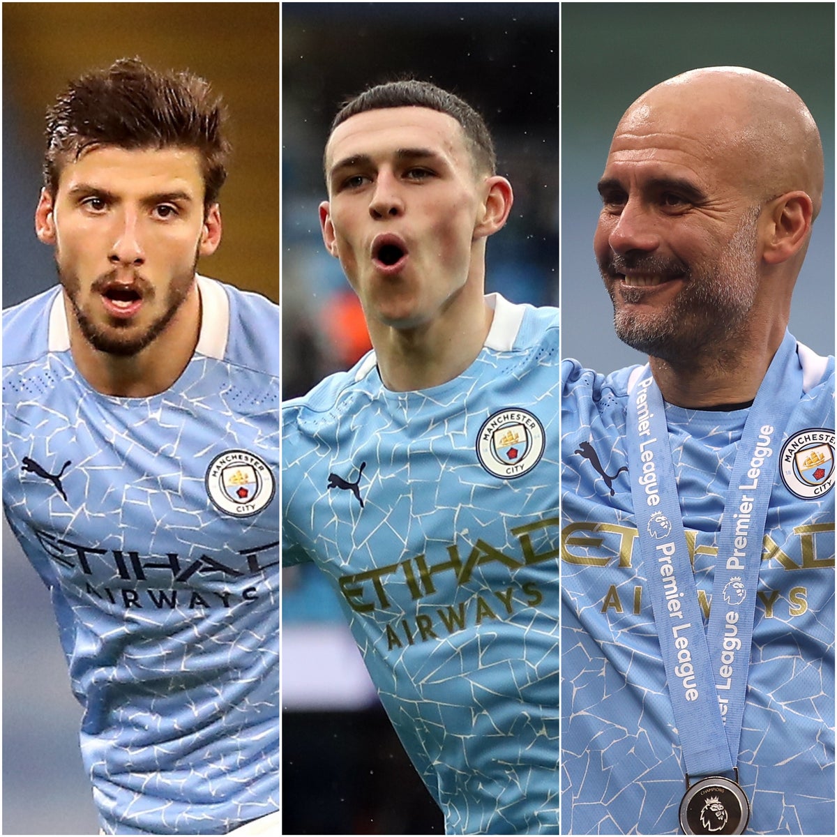 Manchester City scoop hat-trick of Premier League awards