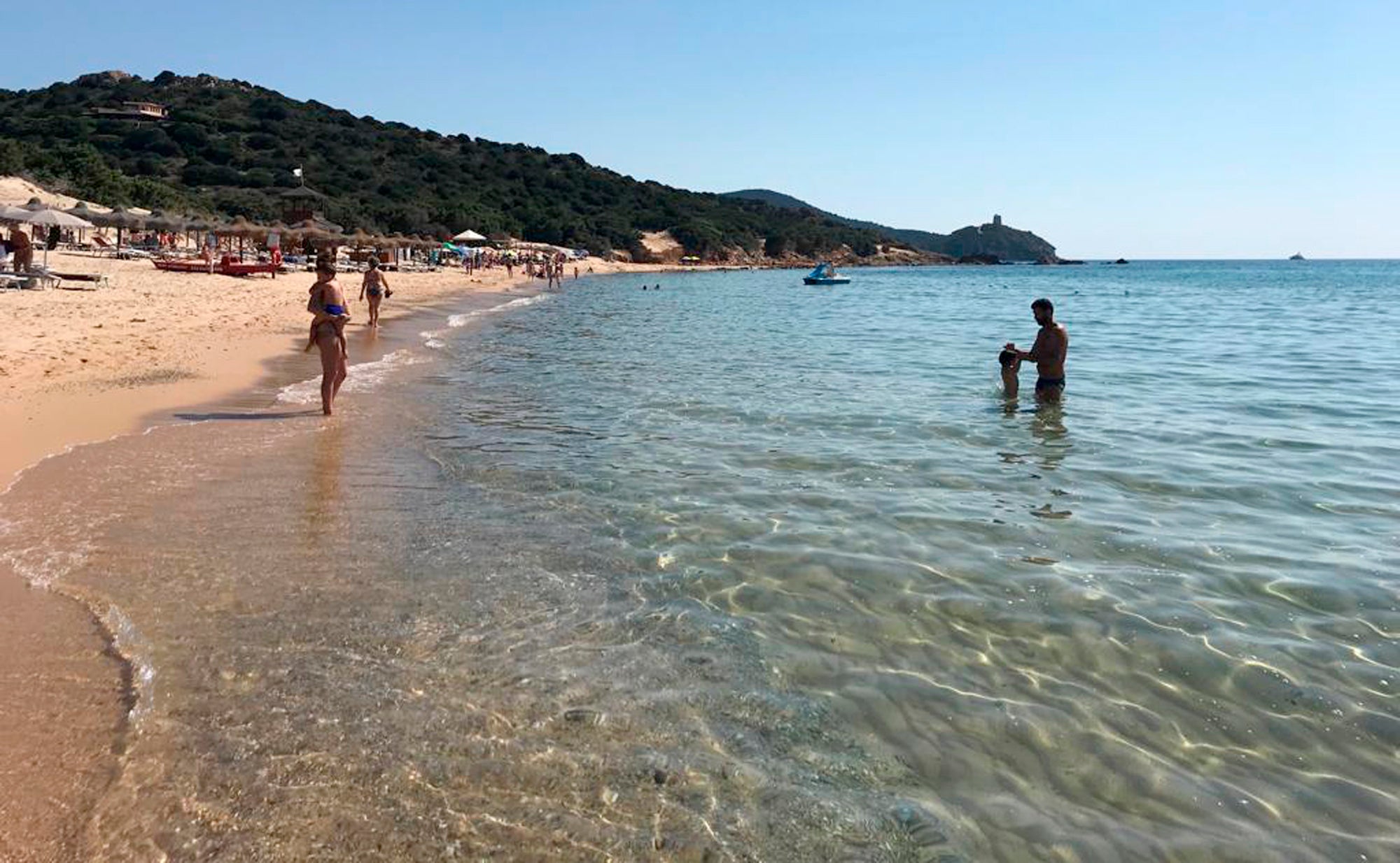 Tourists fined £2,580 for stealing sand and shells from Sardinia beach The Independent photo