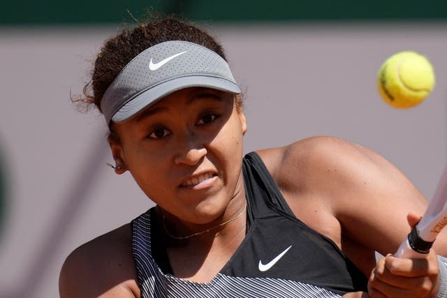 <p>Naomi Osaka jugó un partido en Roland Garros antes de retirarse</p>