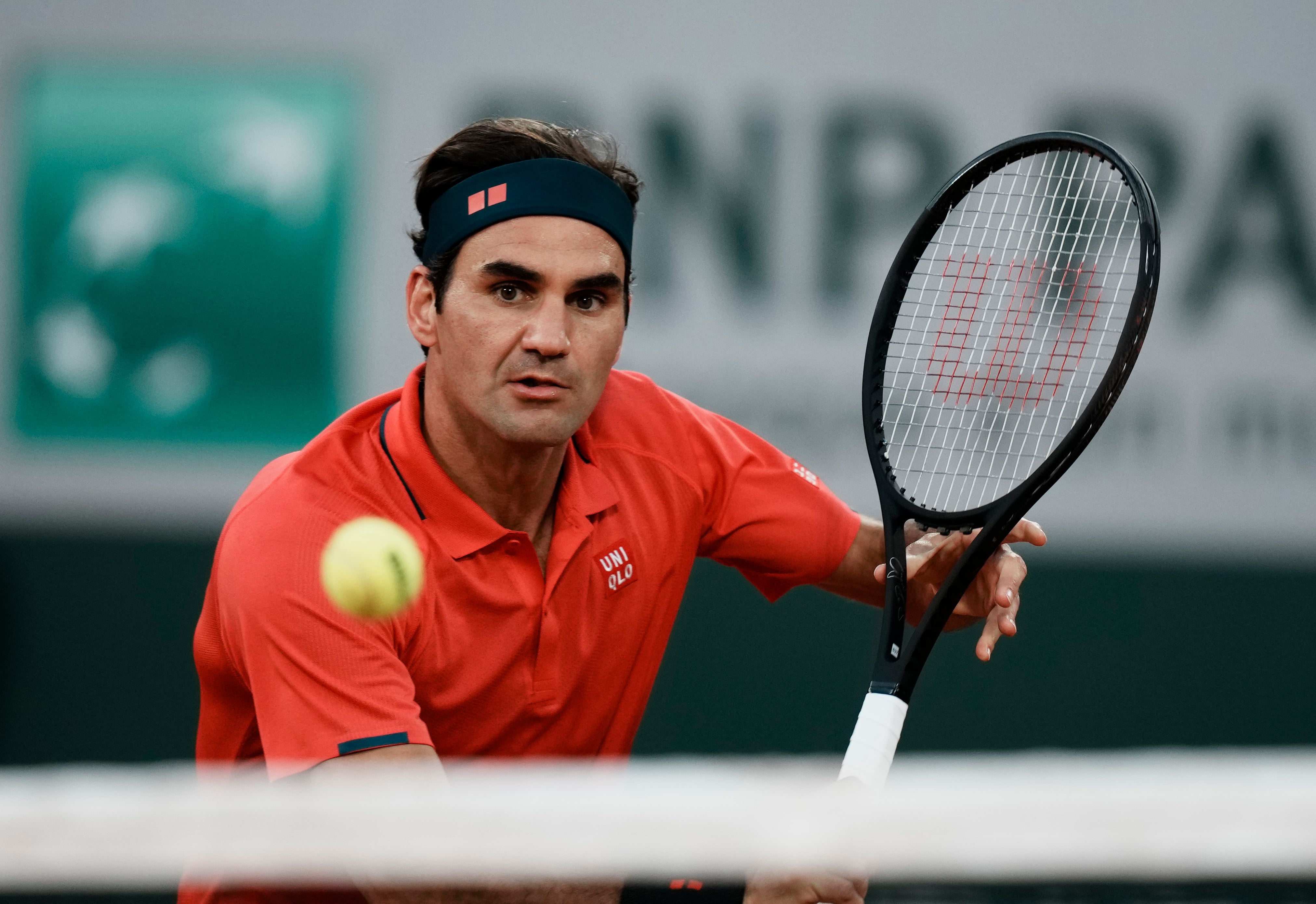 Roger Federer ground out a tense victory over Dominik Koepfer