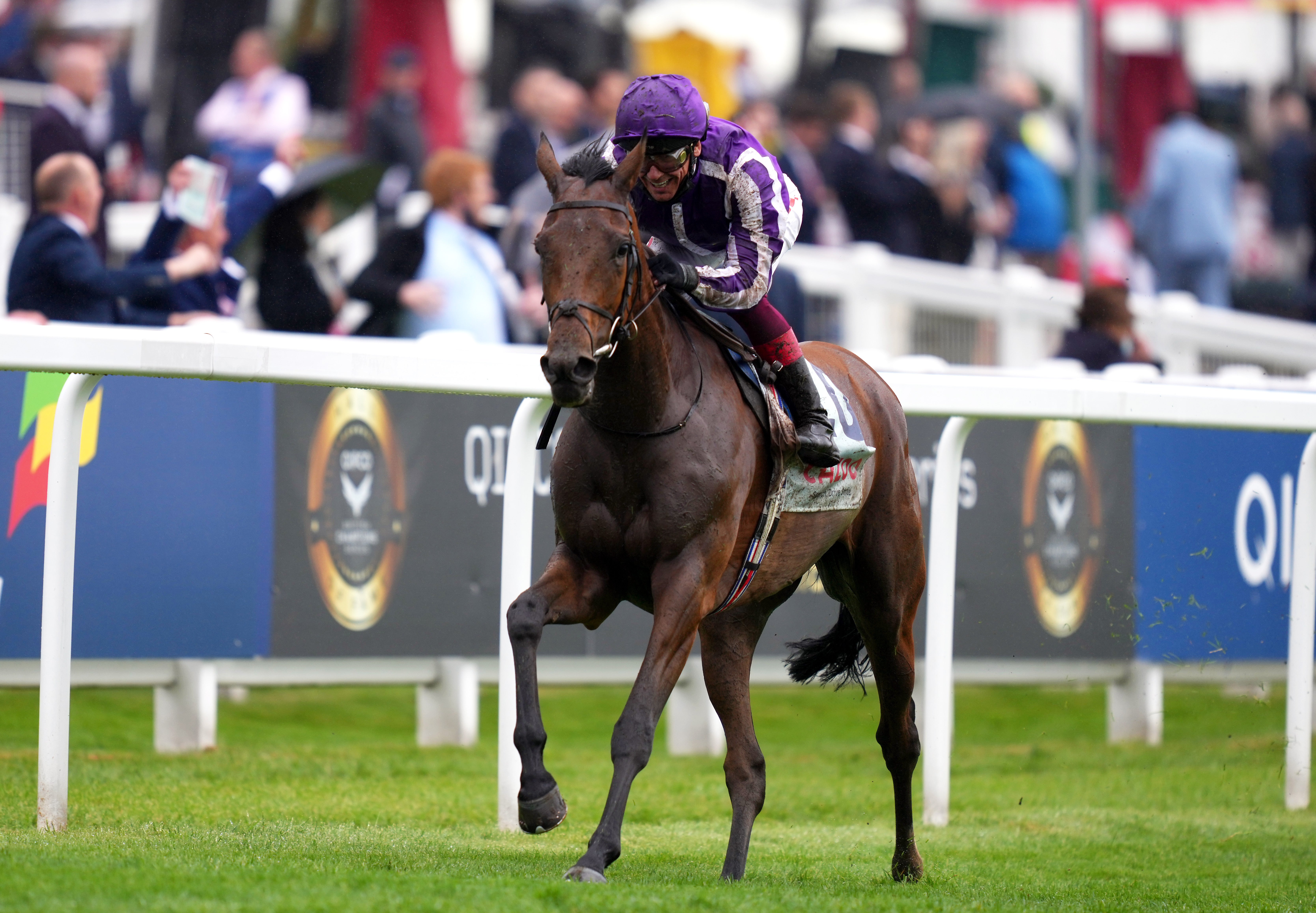 Snowfall and Frankie Dettori were record-breaking winners in the Cazoo Oaks at Epsom