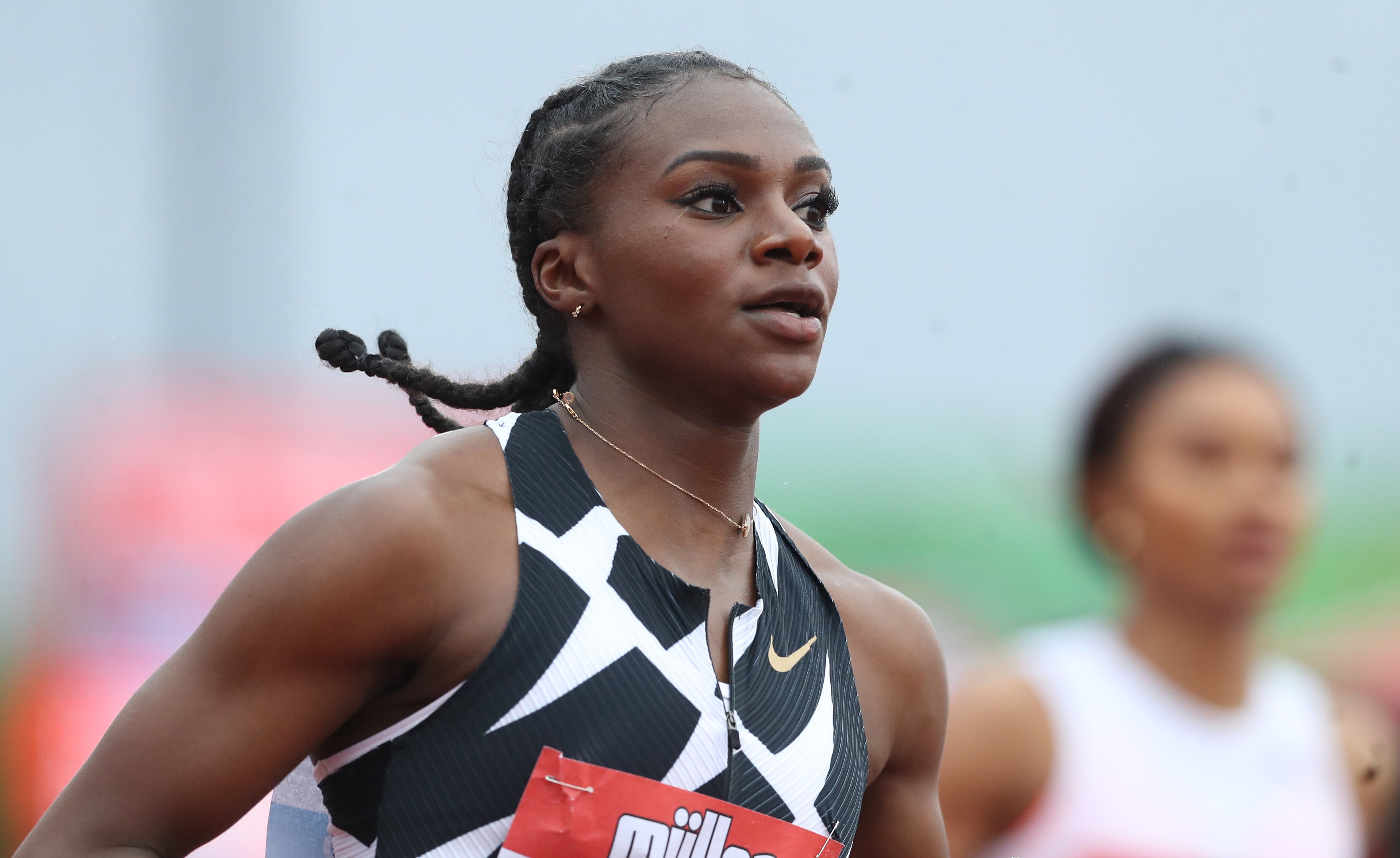<p>Dina Asher-Smith booked her place at the 2021 Tokyo Olympics</p>