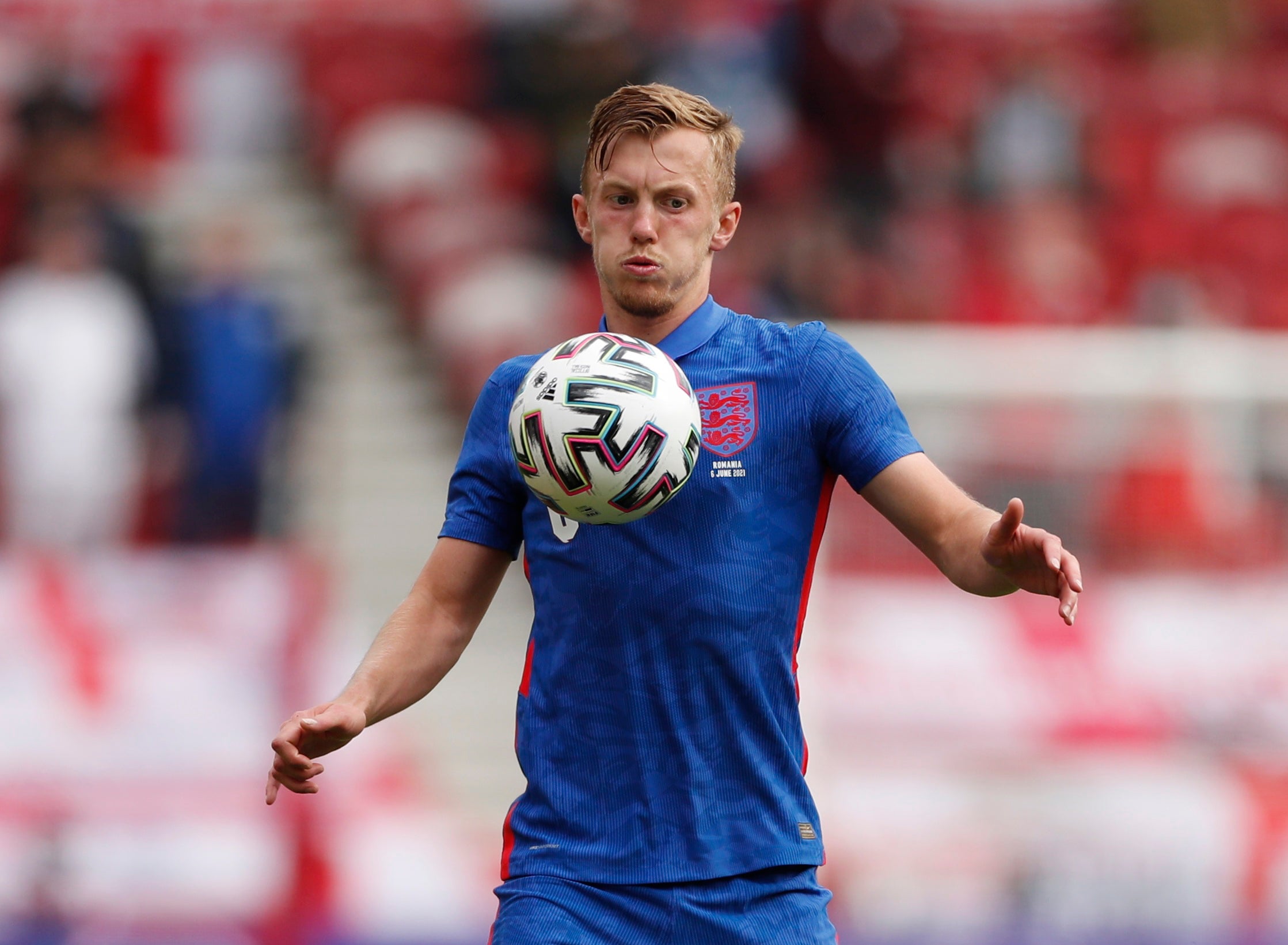 James Ward-Prowse on the ball for England
