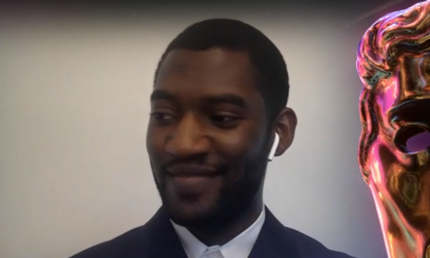 Malachi Kirby upon winning the Best Supporting Actor Bafta TV award