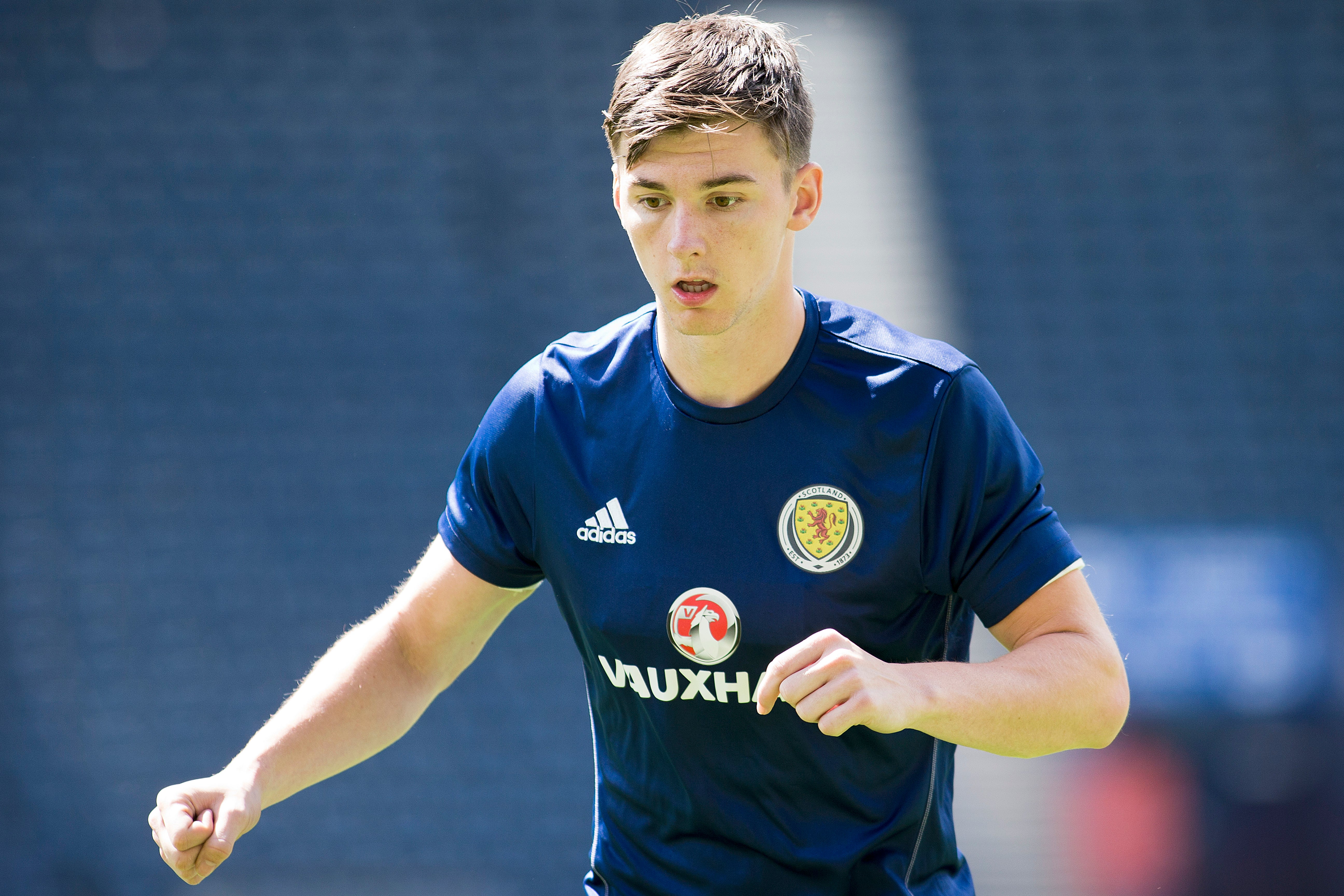 Kieran Tierney is one of the first names on Steve Clarke's team-sheet