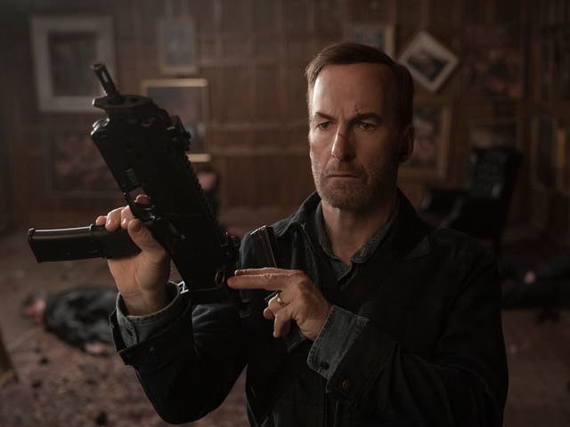 <p>Bob Odenkirk in ‘Nobody'</p>