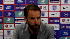 Gareth Southgate vows boos won’t deter England players from kneeling at Euro 2020