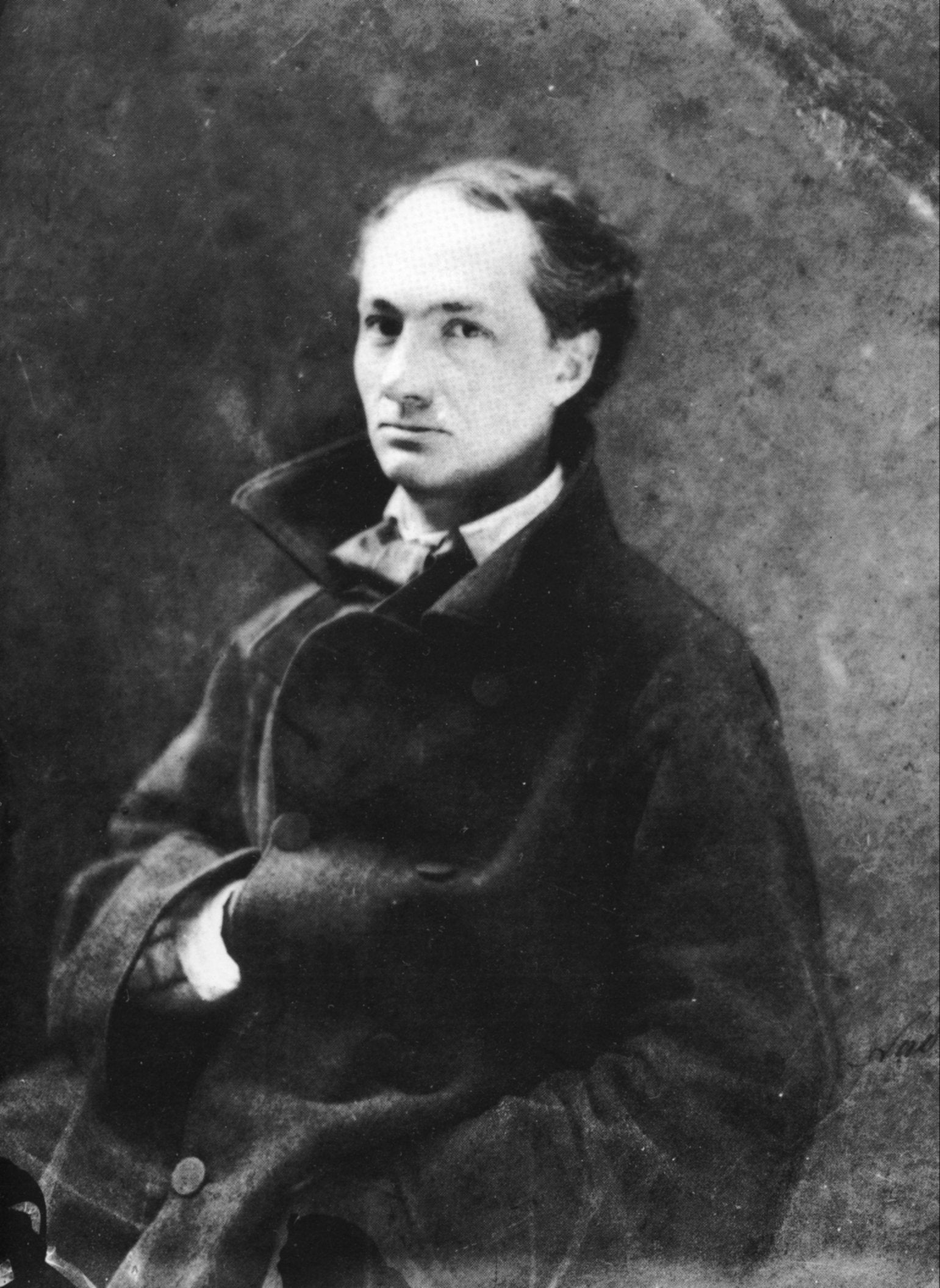 ‘Portrait of Charles Baudelaire’ by Félix Nadar, c1845