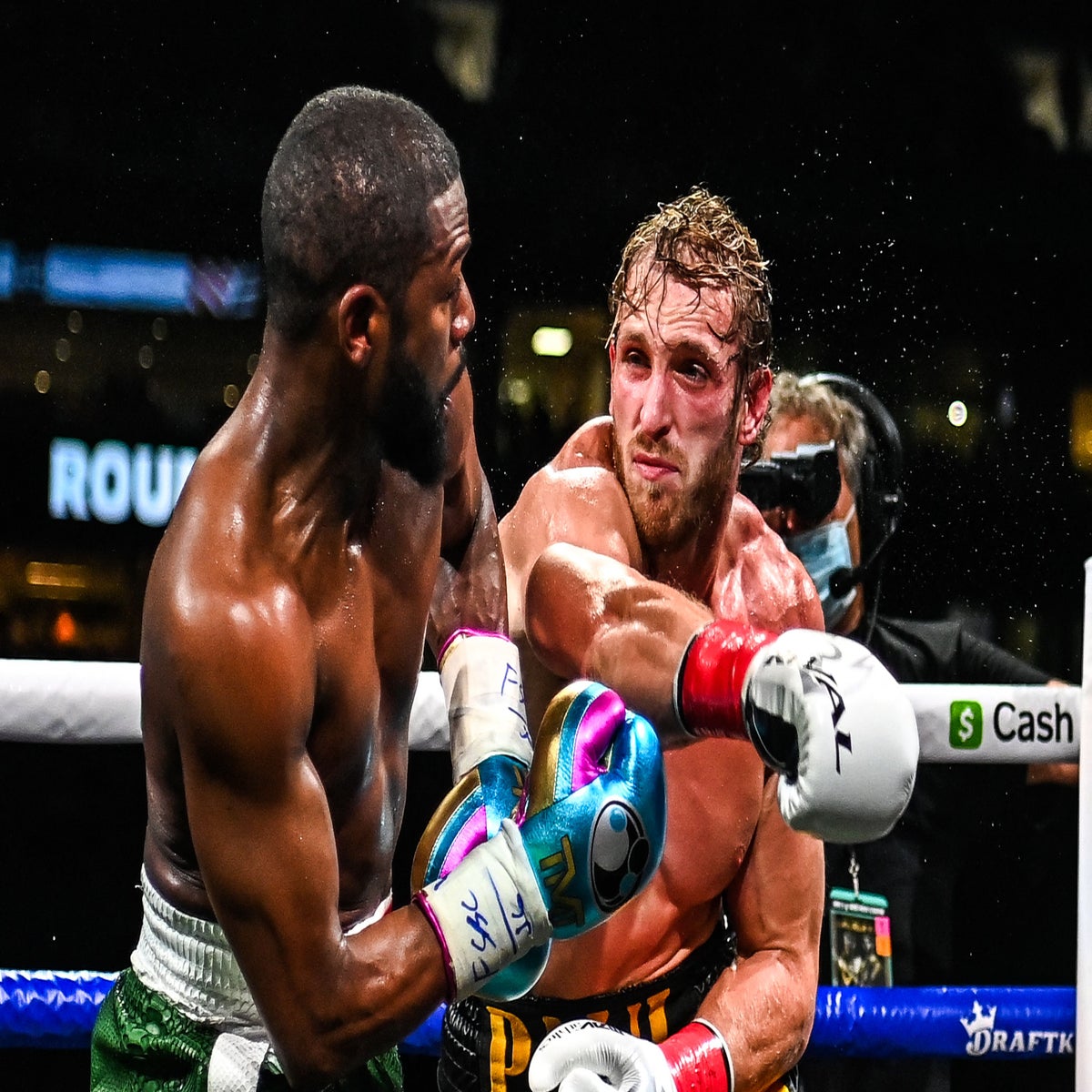 Floyd Mayweather Jr. and Logan Paul box for eight rounds in exhibition  pay-per-view fight