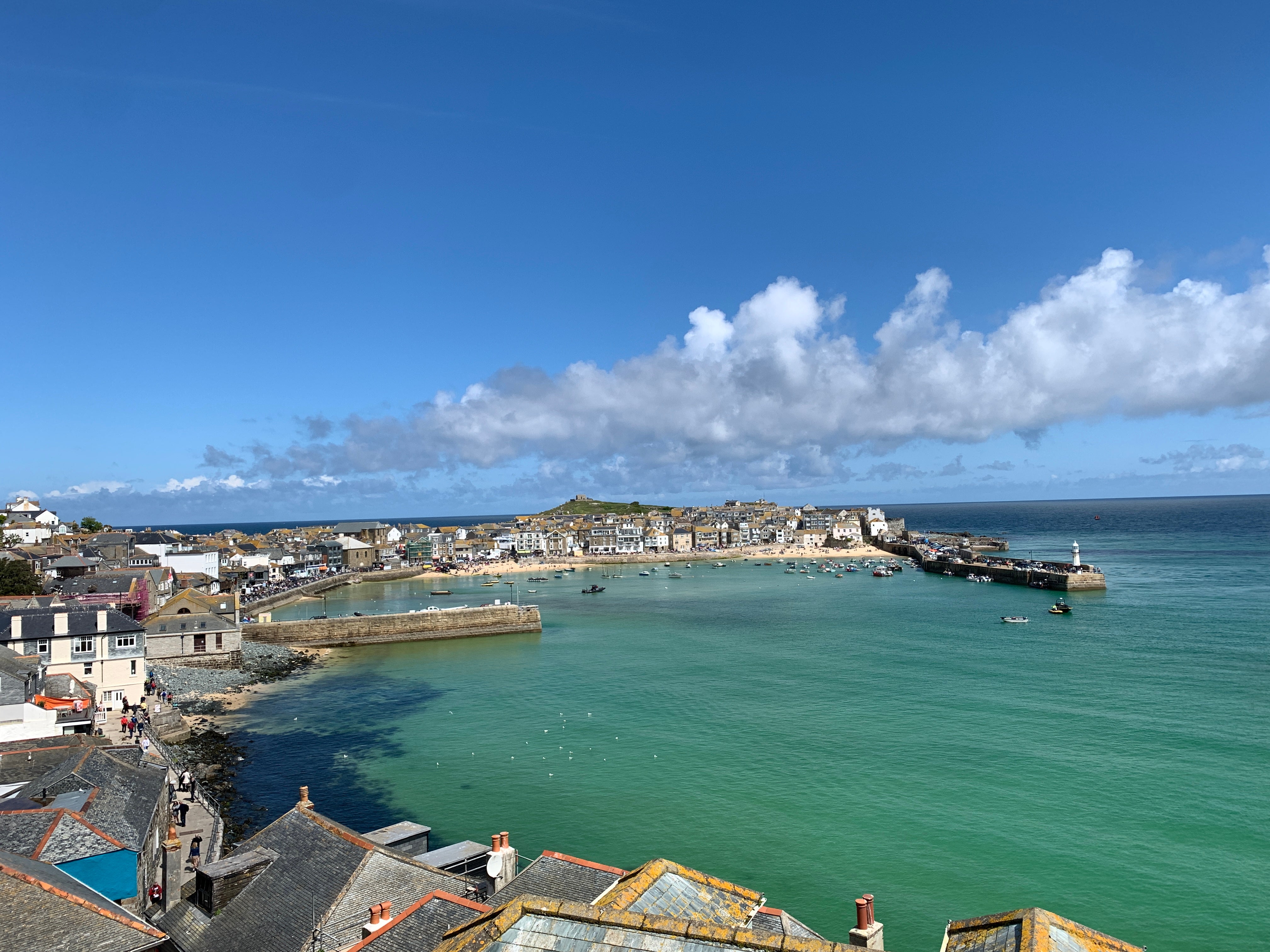 The view over St Ives