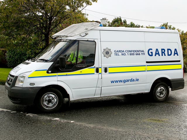 <p>Gardaí and paramedics treated the infant at the scene</p>