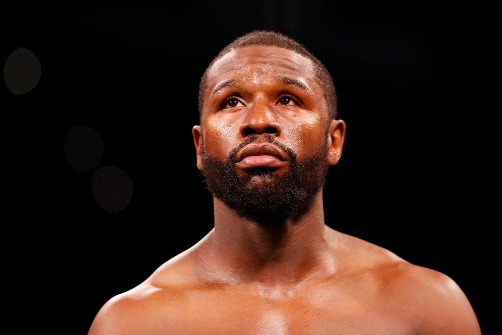 Who will Floyd Mayweather fight next after Don Moore exhibition?