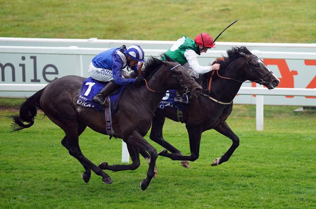 Pyledriver (far side) edges out Al Aasy to win the Coral Coronation Cup