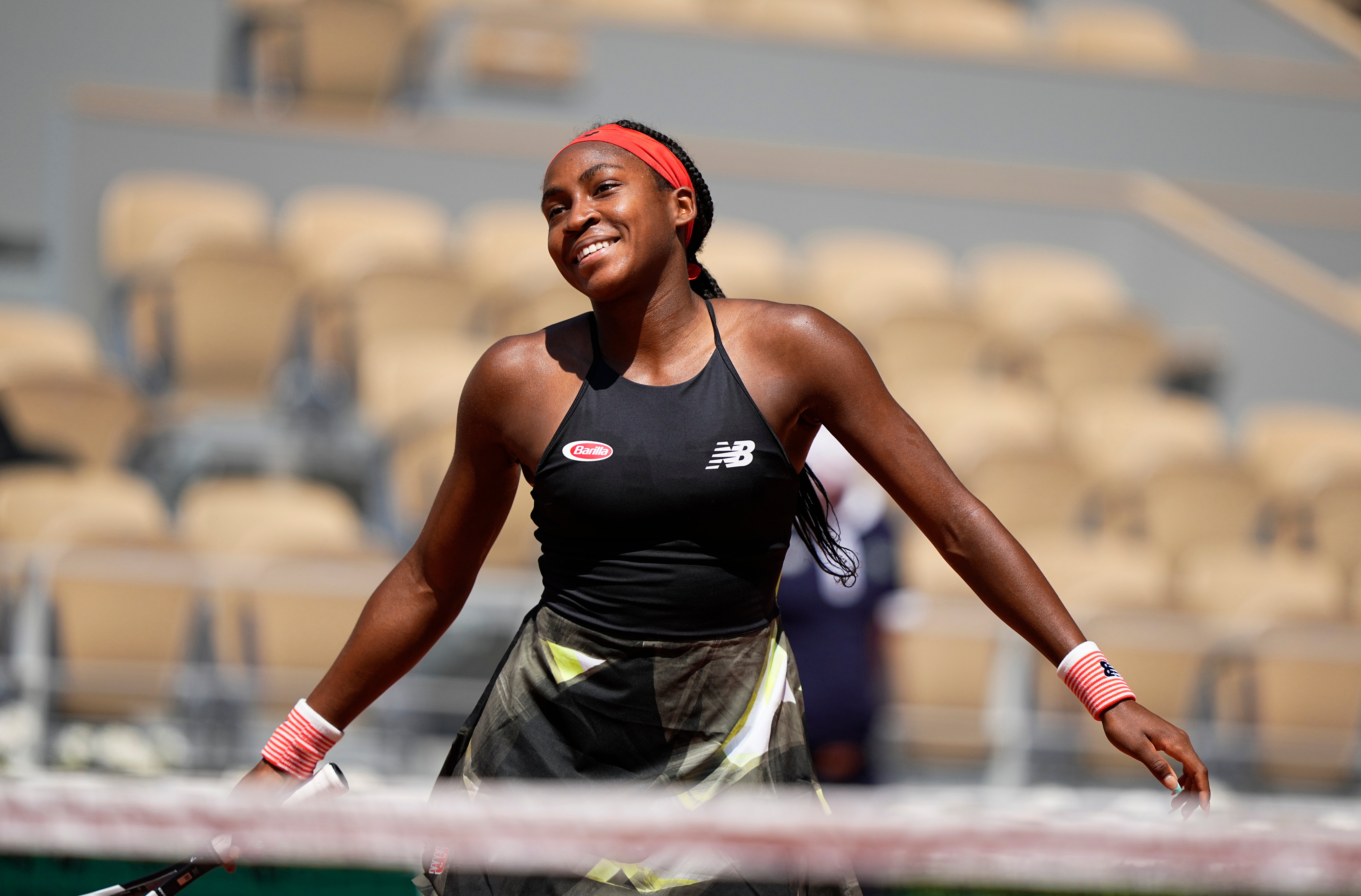 It's kind of crazy, Coco Gauff and I talked about it in doubles