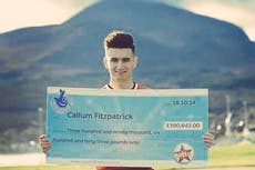 One of Britain’s youngest lottery winners dies suddenly aged 23