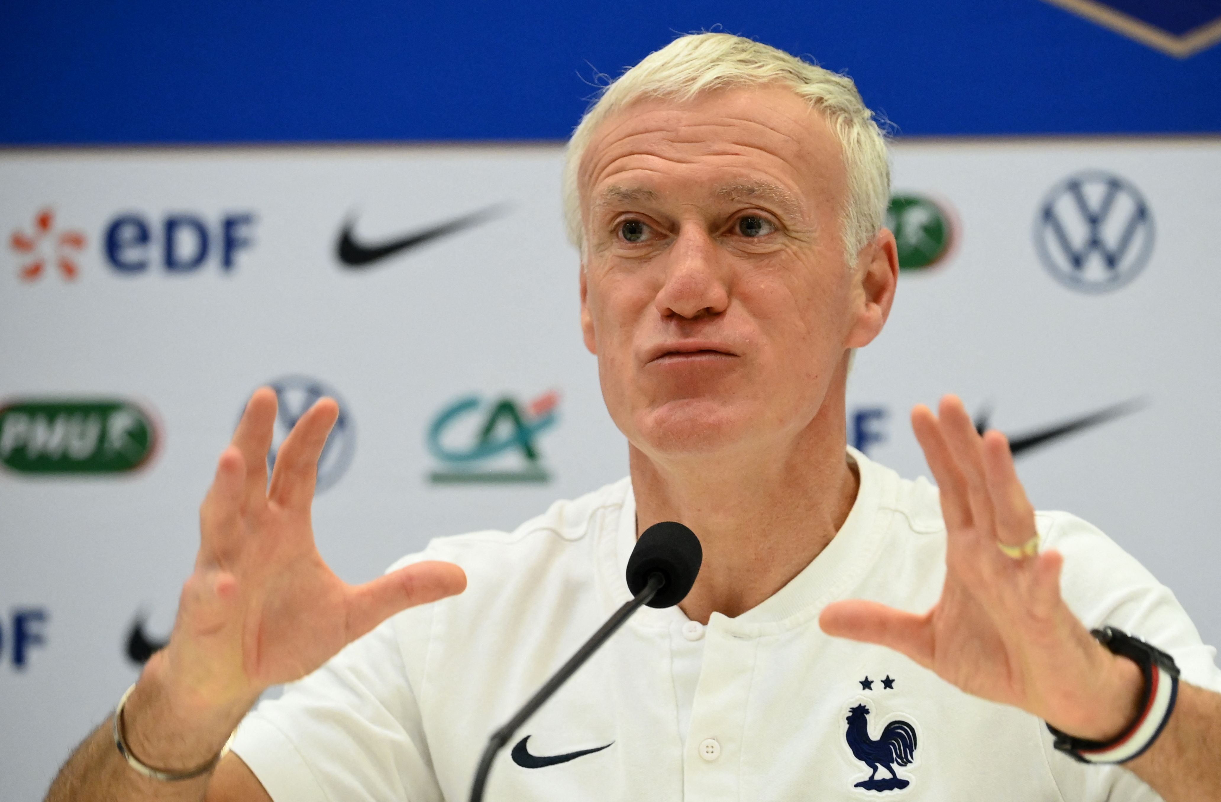 Didier Deschamps will lead tournament favourites France at Euro 2020
