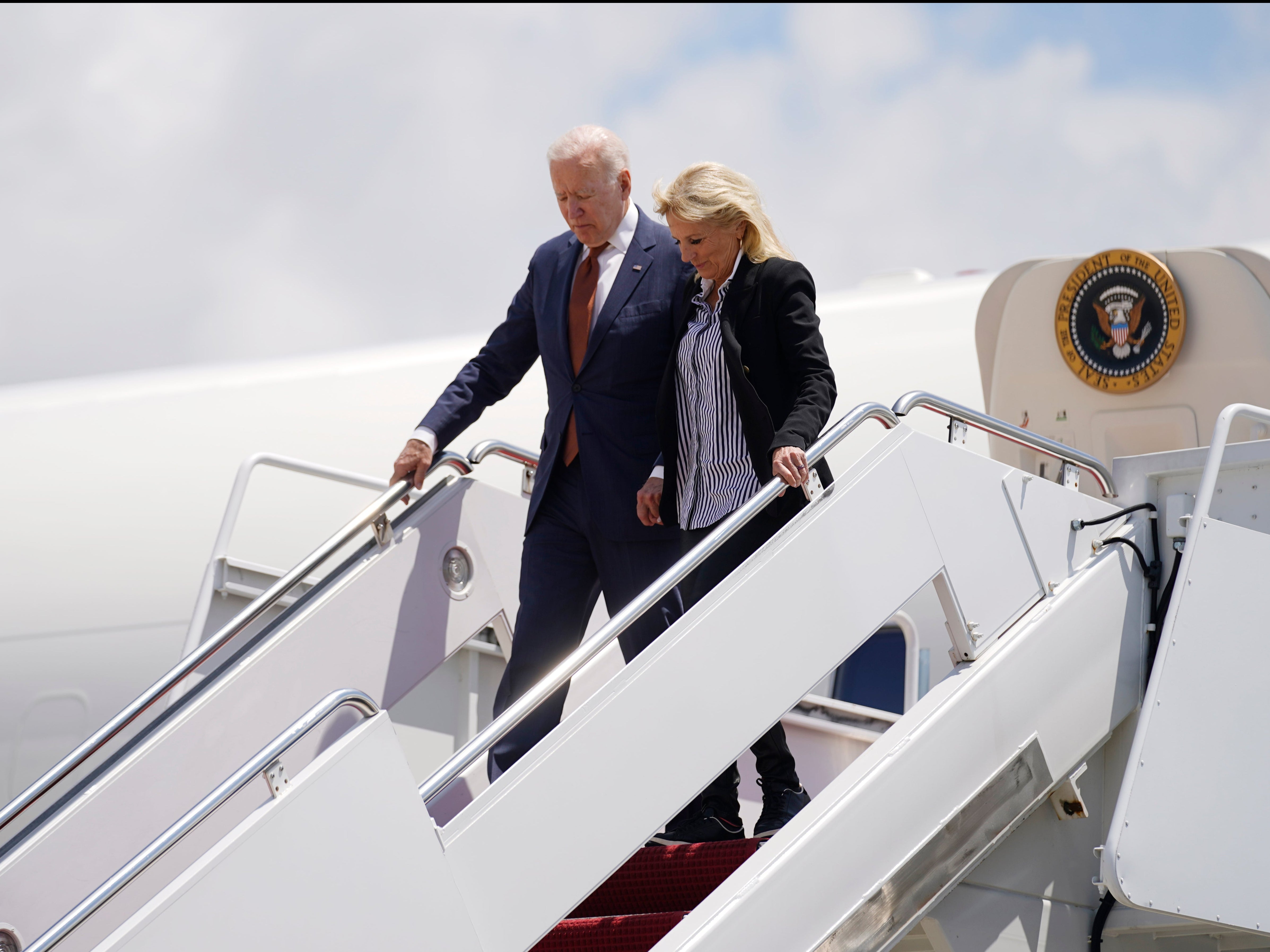 <p>Joe and Jill Biden</p>