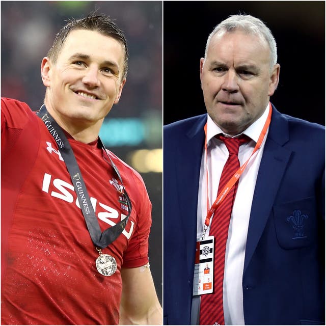 <p>Jonathan Davies. left, will captain Wales this summer</p>